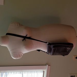 Giani Bernini Leather Brown Crossbody Travel Purse